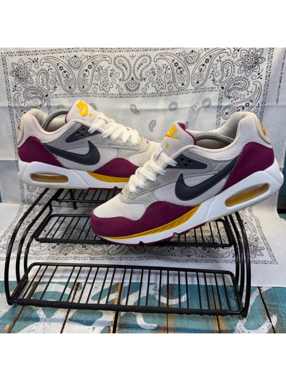 Nike Air Max Correlate 'White Rave Pink' 511417-100 Womens Size 9